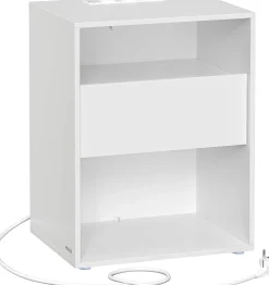 Brooklyn senge- og sidebord - Hvid