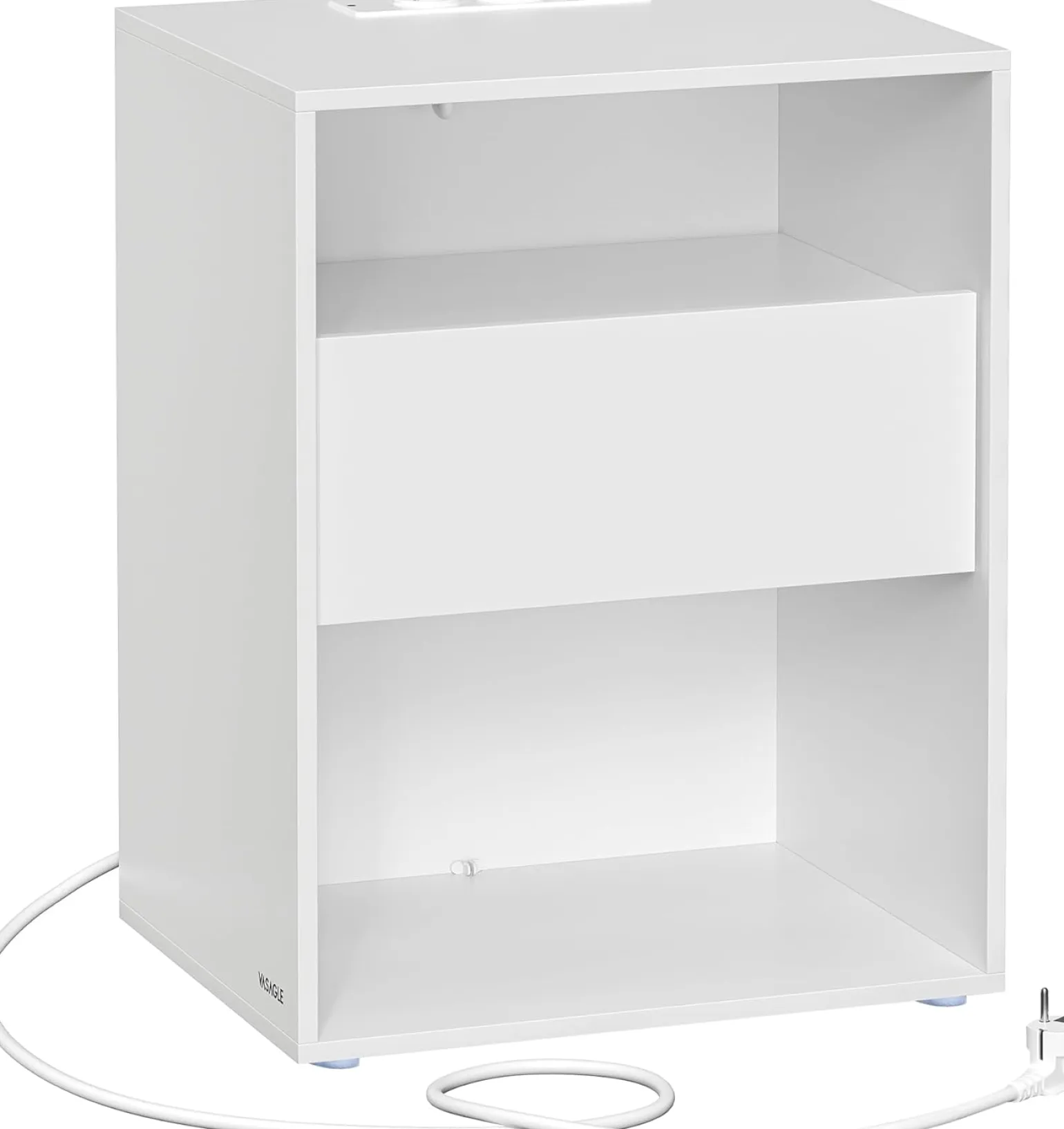 Brooklyn senge- og sidebord - Hvid