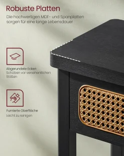 Elio konsolbord - Mørkegrå