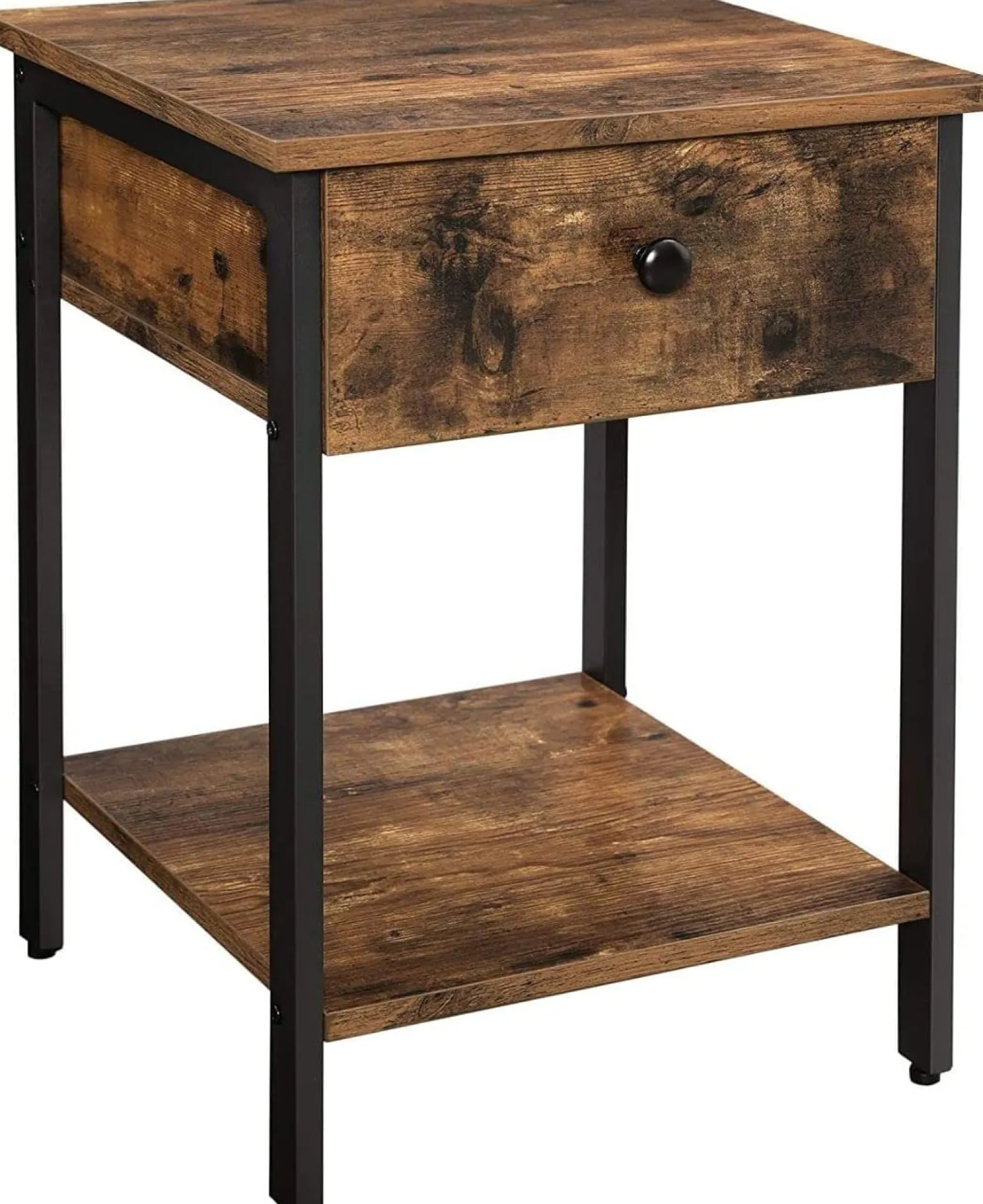 Felix senge- og sidebord - Rustik brun