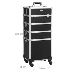 Hamborg kosmetik vogn - Sort