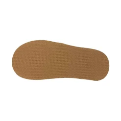 Hjemmesko Freya Brun (lav model med gummisål)
