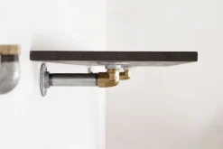 Hylde ELLA sølv med messing (30 cm dybde)
