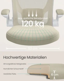 Lissabon skrivebordsstol - Beige