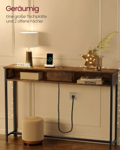 Nina konsolbord - Brun