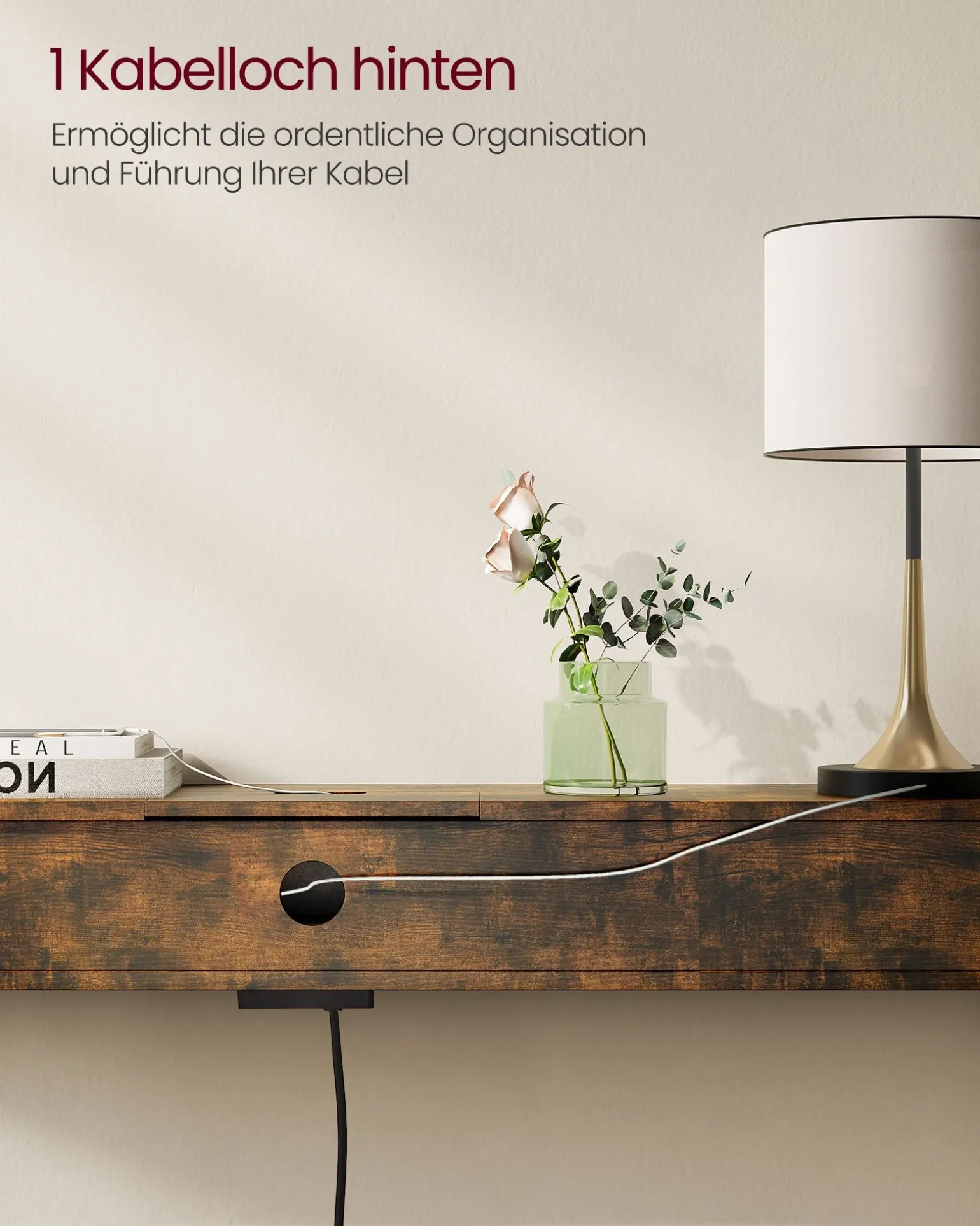 Nina konsolbord - Brun