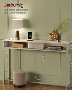 Nina konsolbord - Hvid