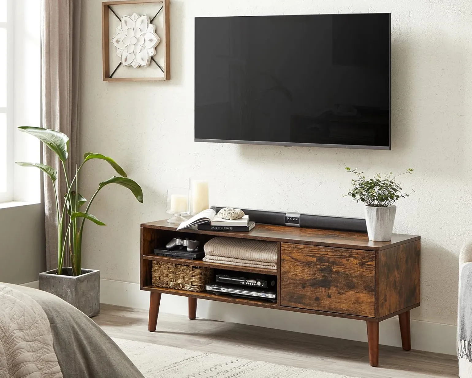Noemi TV-bord - Brun