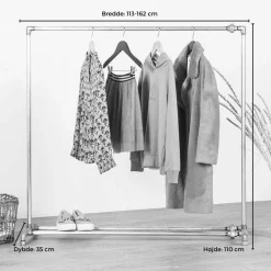Tøjstativ PETER til børn sort