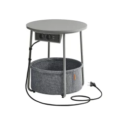 Tokyo senge- og sidebord - Grå
