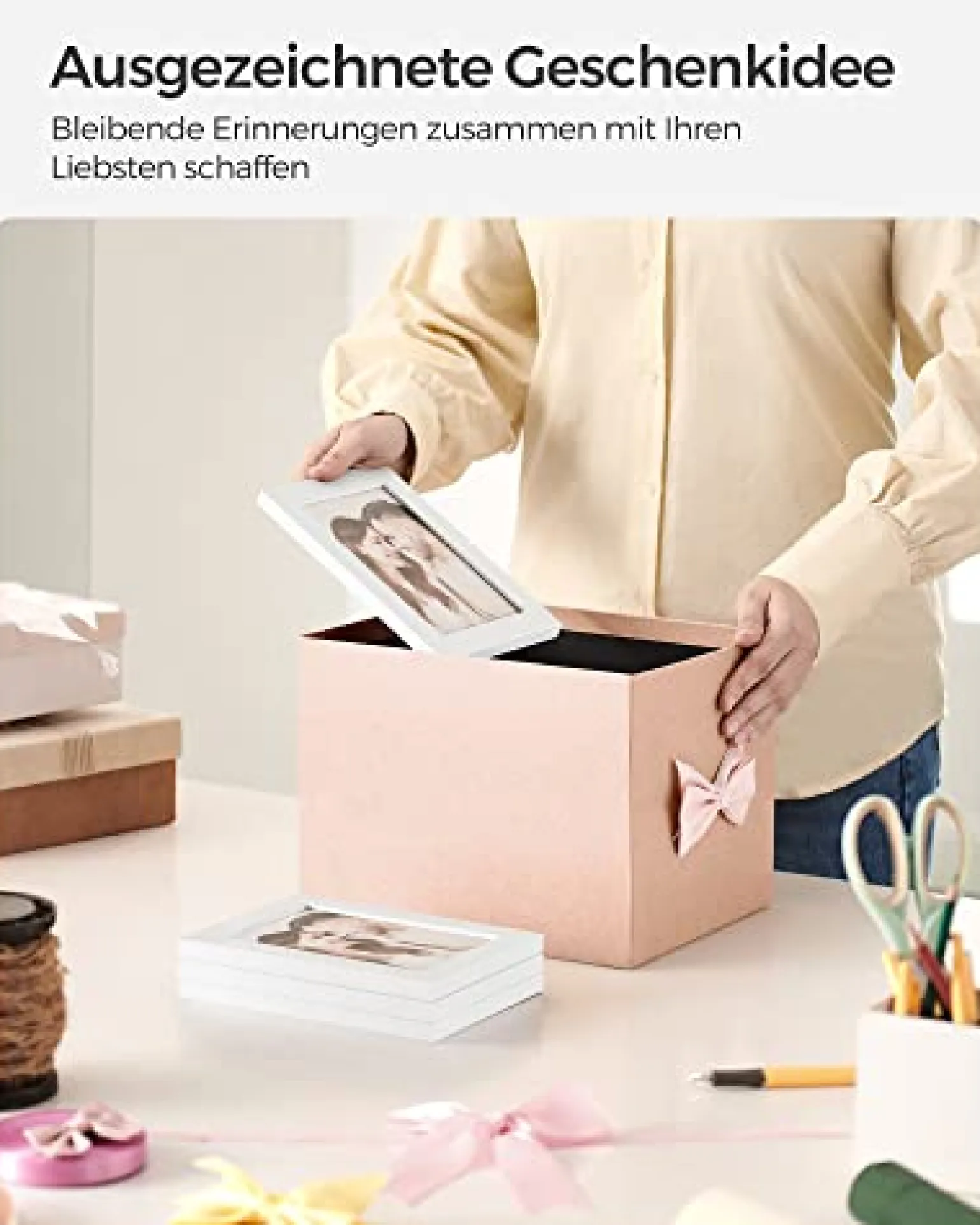 Wien billedramme - Hvid
